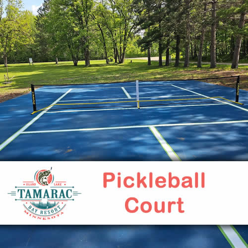 Play Pickleball at Tamarac Bay Resort.